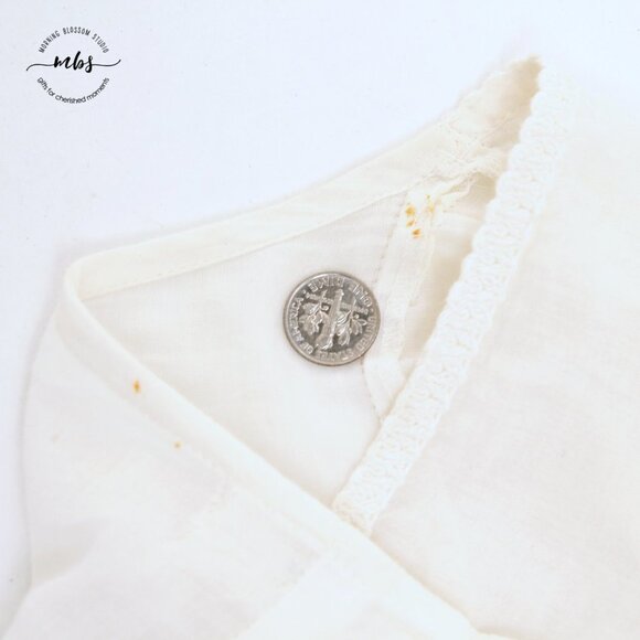 Lara Ethnics Boho Crochet Short Fringe Square Neck Blouse - Picture 2 of 11